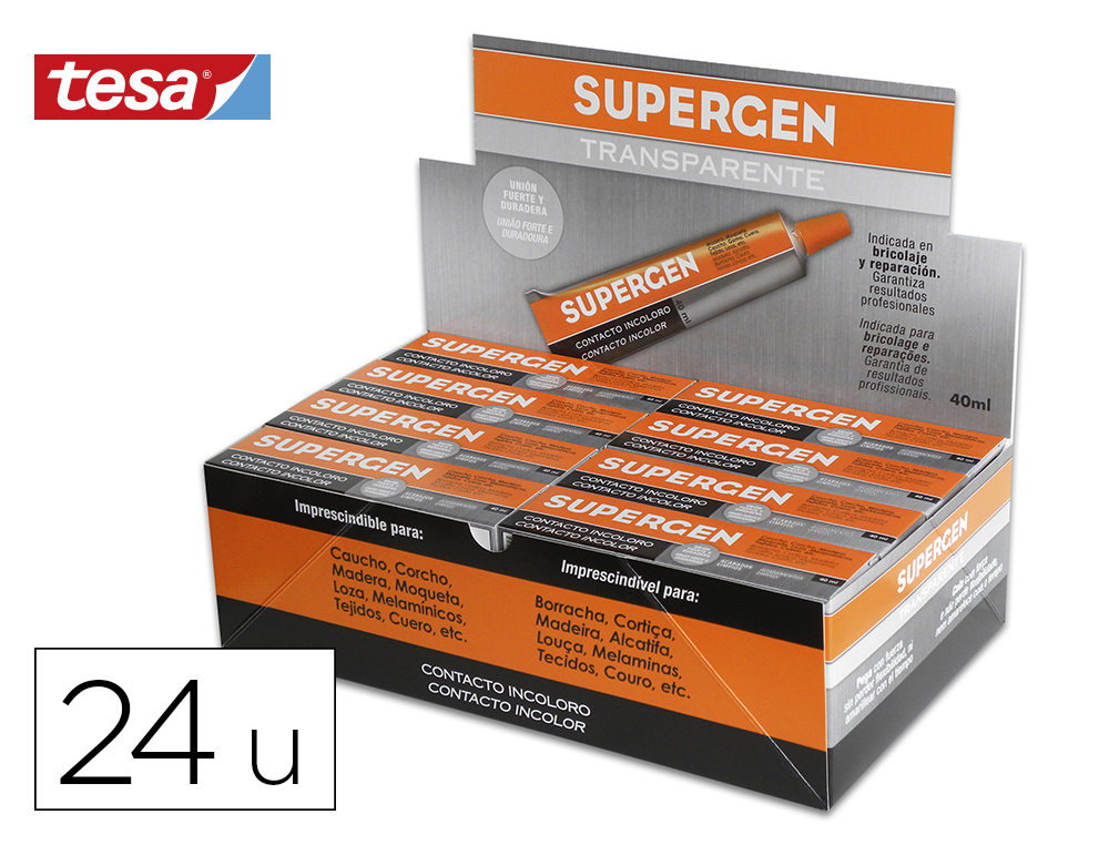 SUPERGEN - PEGAMENTO CONTACTO 40 ML -UNIDAD (Ref.62600-04)