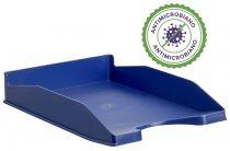 ARCHIVO 2000 - Bandeja sobremesa antimicrobiana sanitized plastico azul apilable 3 posiciones para formatos din (Ref. 742AM AZ)