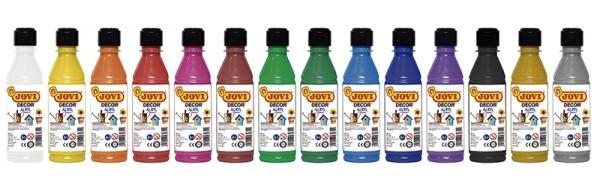 JOVI - PINTURA MULTIUSO DECOR 250 ML AMARILLO (Ref.68002)
