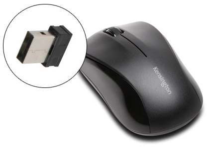 KENSINGTON - Raton optico ValueMouse Inalambrico Negro USB Nano (Ref.K72392EU)