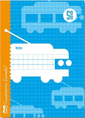 LAMELA - Libreta Cubierta basica 16 Hojas 4º Cuadr. 5 Pack 25 Ud 0 (Ref.5005)