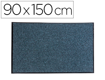 PAPERFLOW - ALFOMBRA PARA SUELO TEXTURIZADO ANTIPOLVO ECOLOGICA MATERIAL RECICLADO GRIS 90X150 CM (Ref.4TGC90X150.02)