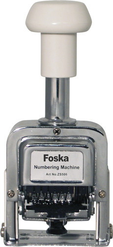 COLOP - Numerad. ZS50-8 FOSKA 8MM (Ref.NUMF.ZS508)