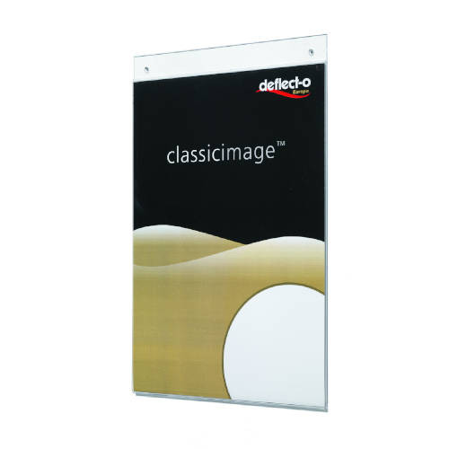 DEFLECTO - Expositor De pared A5 149x235x3 (Ref.47101)