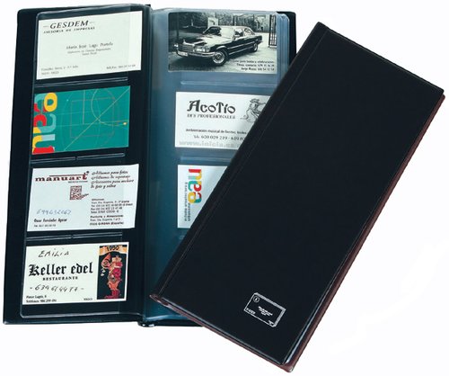 IBERPLAS - Tarjetero FUNDAS FIJAS PARA 160 TARJETAS EN VINILO (Ref.152196)