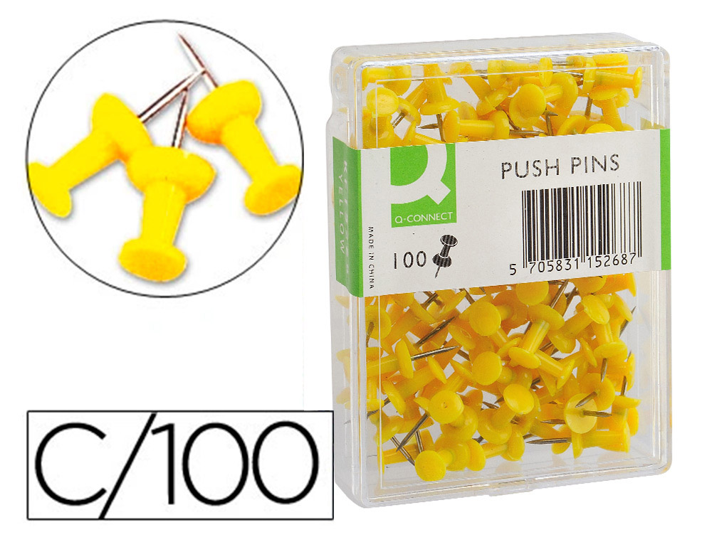 PRESTO - SEÑALIZADOR DE PLANOS AMARILLO -CAJA DE 100 UNIDADES (Ref.18-AM)