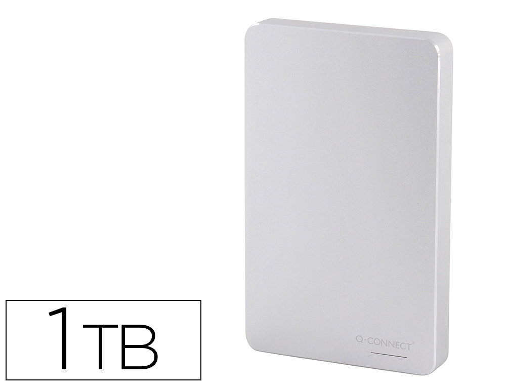 Q-CONNECT - DISCO DURO 3 " EXTERNO 1TB USB 3.0 (CANON L.P.I. 6,45€ Incluido) (Ref.KF18083)