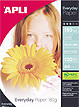 APLI - Papel fotografico Everyday Paquete 100 hojas A4 180 G Brillo (Ref.11475)