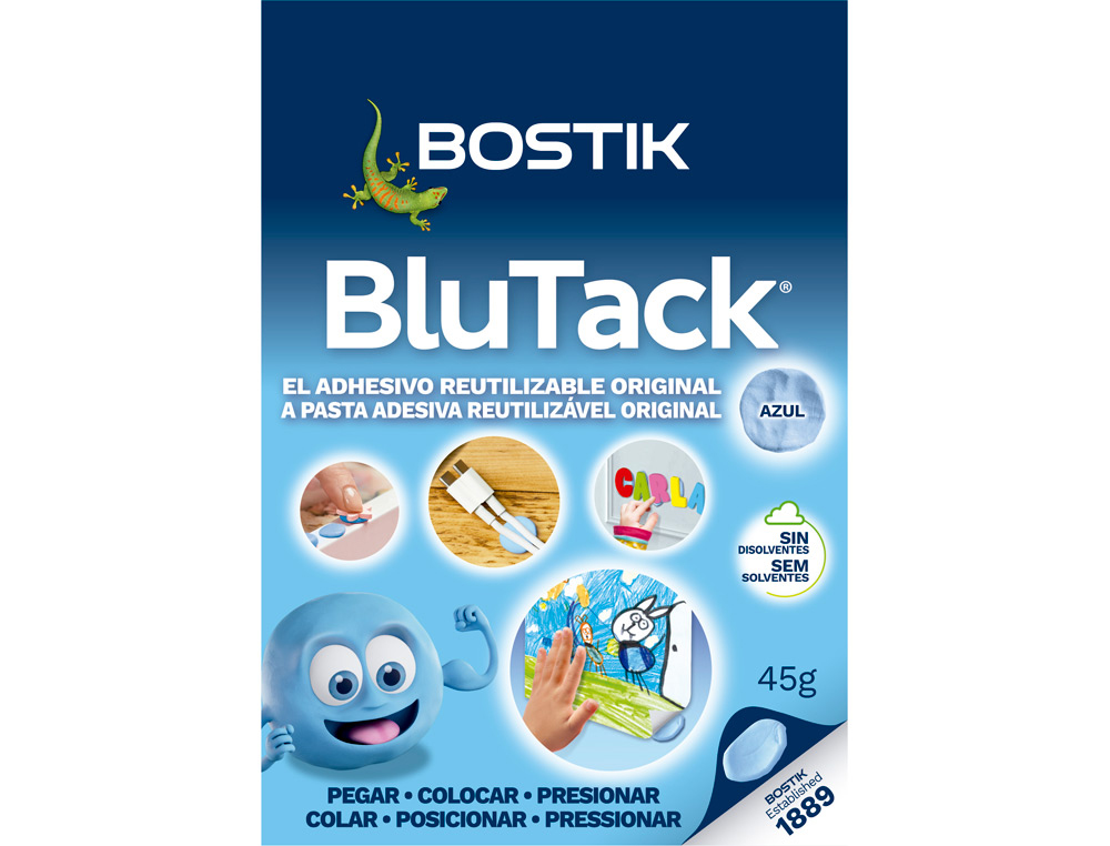 BOSTIK - SUJETACOSA MASILLA BLU TACK (Ref.28034/1689)