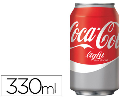 COCA-COLA - Coca-Cola Coca-cola ligh Lata 0,33 cc. 8 ud (Ref.88)