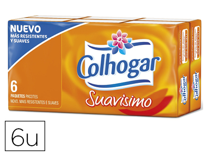 COLHOGAR - PAÑUELO DE PAPEL PAQUETE CON 9 PAÑUELOS (Ref.65989)