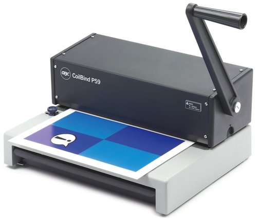 GBC - Encuadernadora Coilbind P59 De espiral de metal A4 Perforación15 hojas (Ref.IB277009)