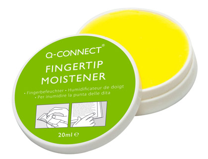 Q-CONNECT - HUMEDECEDOR DE DEDOS PARA PASAR PAGINAS Y CONTAR BILLETES ENVASE DE 20 ML (Ref.KF15597)