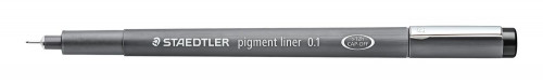 STAEDTLER - ROTULADOR CALIBRADO 308 PIGMENT LINER 0,1 mm (Ref.308 01-9)