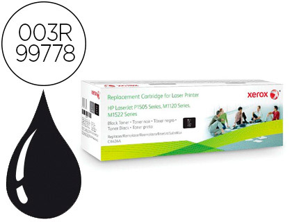 XEROX - OFFICE - Toner Laser COMPATIBLES LASERJET 1505 Negro 2.000pg (Ref.003R99778)