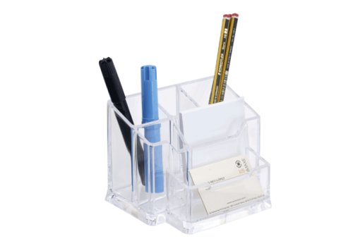 ARCHIVO 2000 - Organizador 828 cristal transparente 105x155x100 mm (Ref.828CSTP)