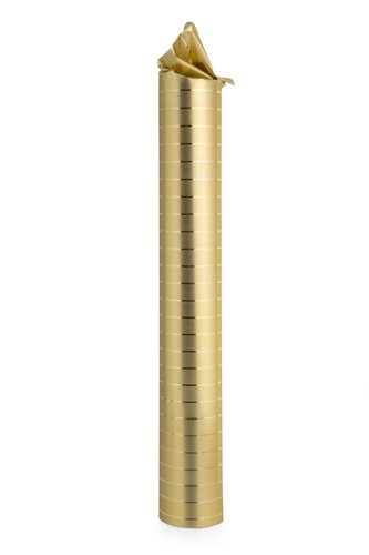 COLIBRI - PAPEL FANTASIA SIMPLE MATE ORO CON RAYAS BOBINA 300 MM X 30 MT (Ref.RP1MAG01)