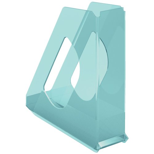 ESSELTE - REVISTERO PLASTICO COLOUR ICE COLOR AZUL 72X256X260 MM (Ref.626279)