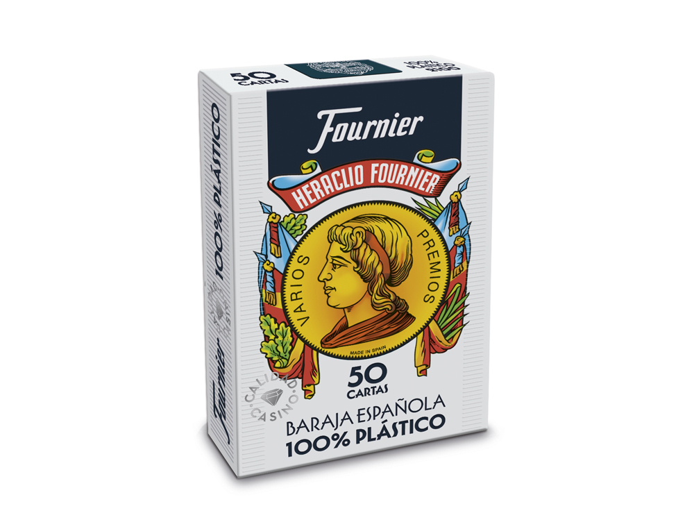 FOURNIER - BARAJA ESPAÑOLA 100% PLASTICO (Ref.35182)