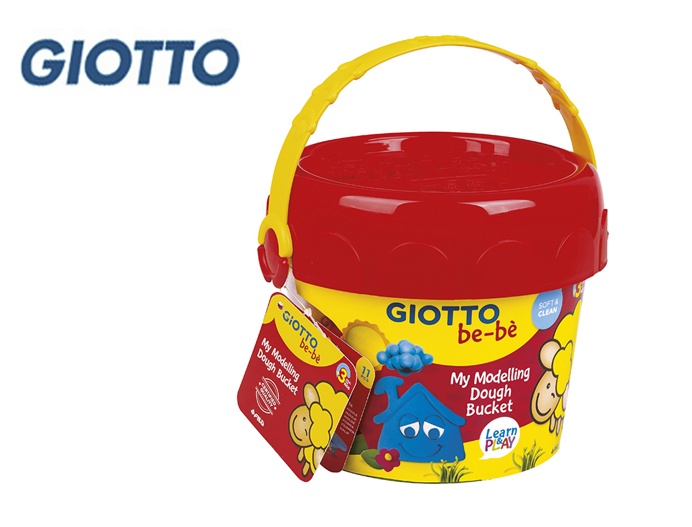 GIOTTO - Pasta moldeadora + Accesorios Be-bé Set 4 Ud 100 Gr (Ref.467600)