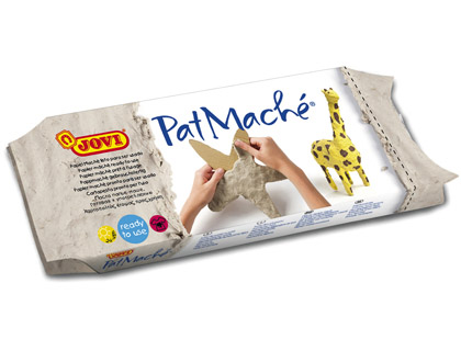 JOVI - Pasta DE PAPEL MACHÉ LIMPIA Y LIGERA. 680GR. SECA A TEMPERATURA AMBIENTE. (Ref.380)