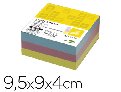 LIDERPAPEL - RECAMBIO MULTITACO COLORES TAMAÑO 95X90X40 MM (Ref.MT02)