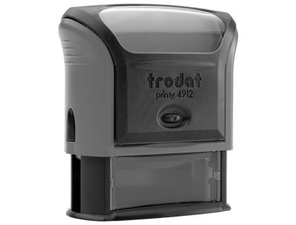 PRINTY - SELLO ENTINTADO 4912 -47X18 MM P-3 GRIS (Ref.4912 P4 G)