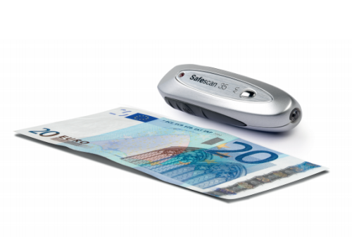 SAFESCAN - Detector Billetes Falsos S-35 Todas las divisas. SS35 (Ref.112-0267)