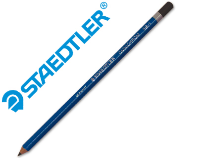 STAEDTLER - Lapiz Omnichrom Soluble al agua Negro Borrable en superficies lisas (Ref.108-9)