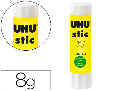 UHU - Barra ADHESIVA STICK 8,2 GRAMOS (Ref.41307)