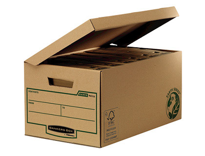 FELLOWES - Archivador Definitivo Earth A4 555x325x260mm Maxi contenedor Tapa fija 4471001 (Ref.4472201)