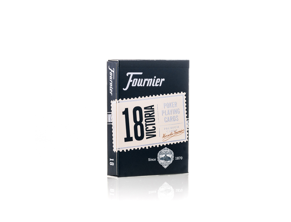FOURNIER - BARAJA POKER INGLES Y BRIDGE -18-55 (Ref.18 55 C. - 21642)