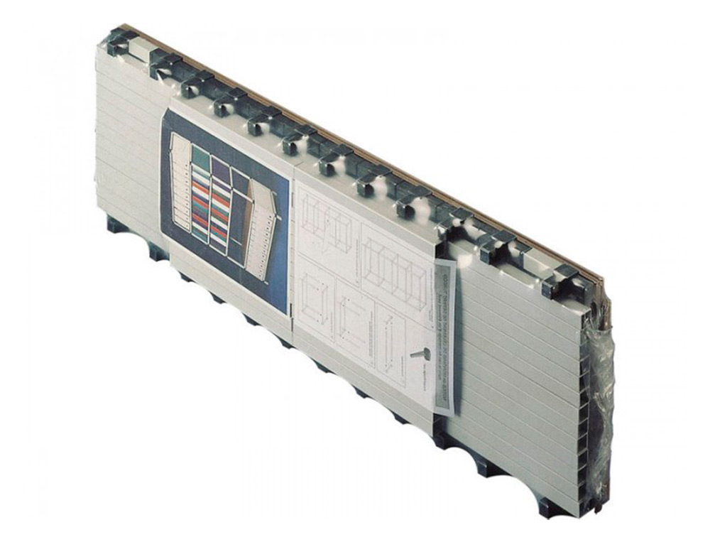 PAPERFLOW - Stantería Modulo adicional Tubeco de 6 niveles 200x100x0,35 602sf.02 (Ref.602SF02)