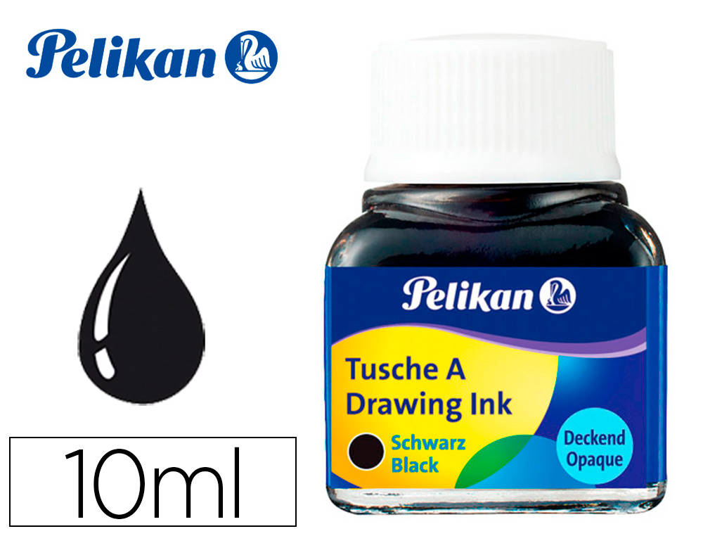 PELIKAN - Tinta china 10 ml negro (Ref.201665)