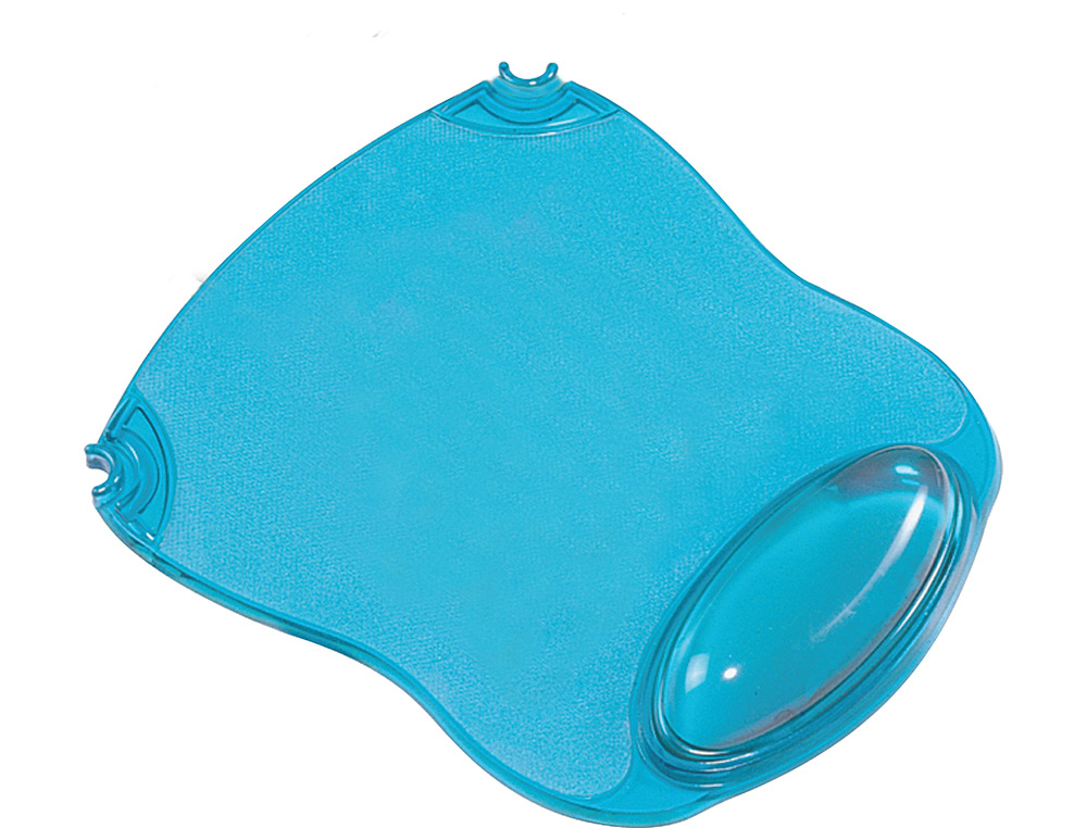 Q-CONNECT - ALFOMBRILLA PARA RATON AZUL REPOSAMUÑECAS DE GEL (Ref.KF20085)