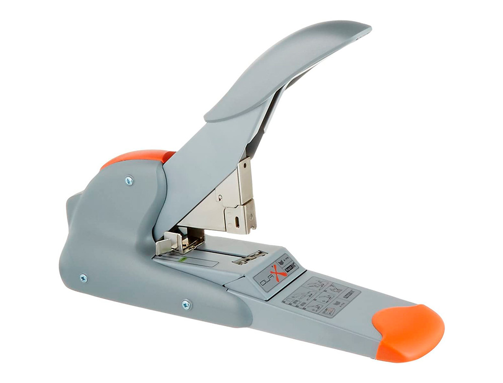 RAPID - Grapadora de Grueso Duax 170 Hojas Naranja/Plata Grapado Plano (Ref.21698301)