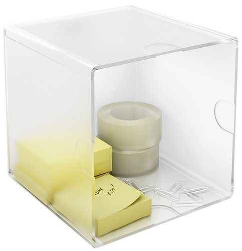 ARCHIVO 2000 - Cubo organizador transparente 155x155x155 mm (Ref.6701CSTP)