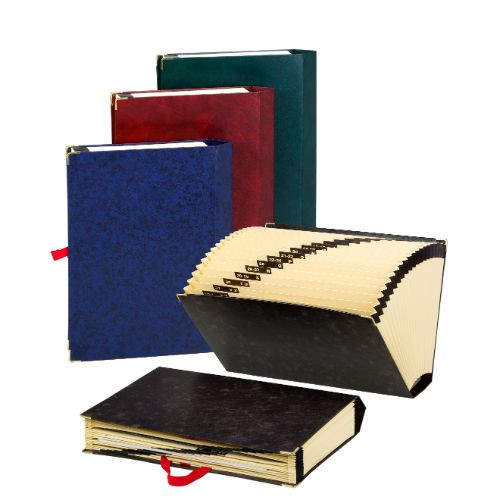 CARCHIVO - Carpeta acordeon 20 compartimentos A-Z y 1-31 Folio Negro 06 (Ref.1994)