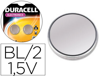 DURACELL - PILA ALCALINA LR44 BLISTER 2 BOTON (Ref.S0560080)