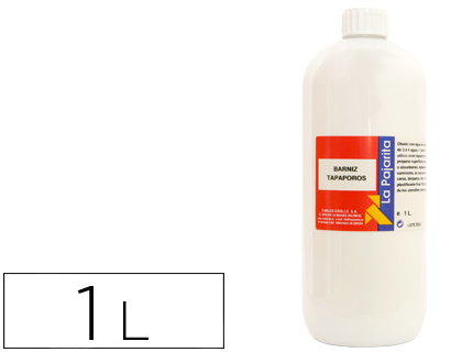 LA PAJARITA - BARNIZ TAPAPOROS 1000ML (Ref.121202)