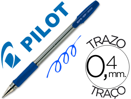 PILOT - Boligrafo BPS-GP Azul Trazo 0.4 mm Tinta base aceite NGPA (Ref.BPS-GP-M-L / NGPA)