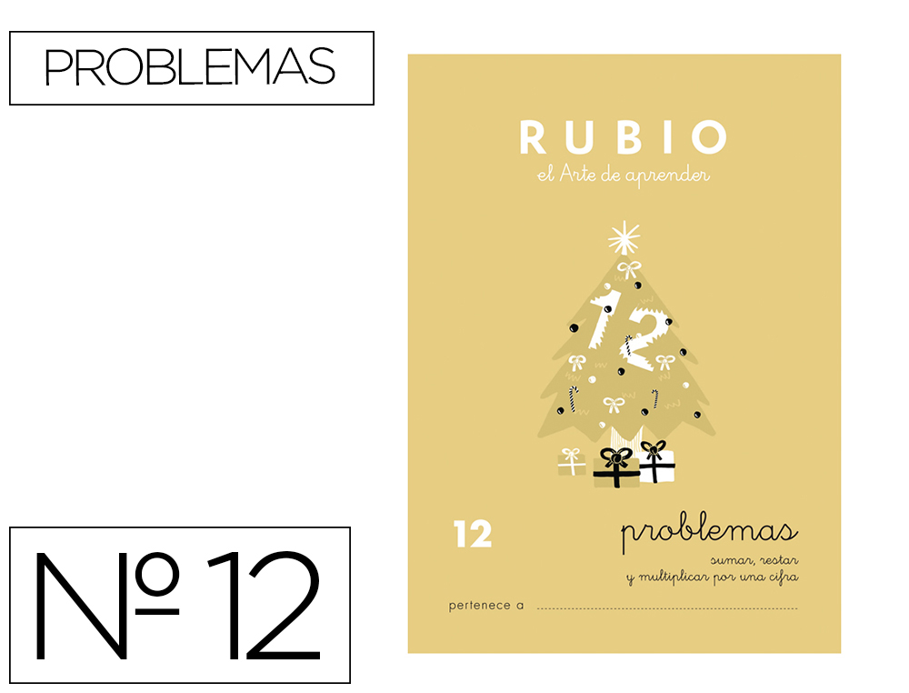 RUBIO - Cuaderno PROBLEMAS 12 (Ref.P12)