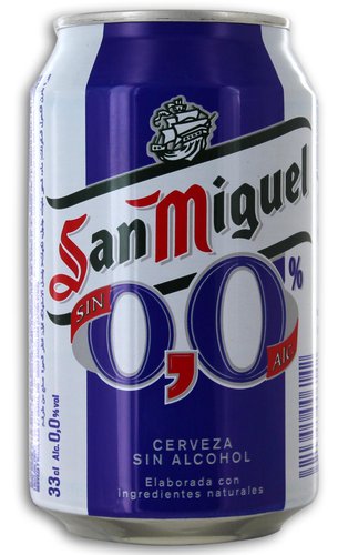SAN MIGUEL - CERVEZA 00 SIN ALCOHOL LATA 330 ML (Ref.44962)