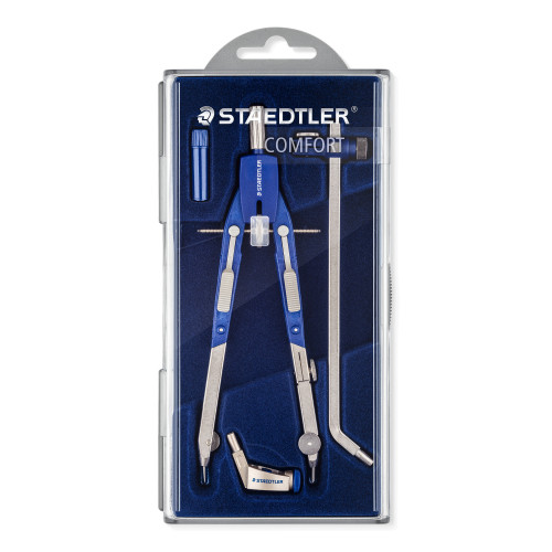 STAEDTLER - Compases Mars 552 170 mm Minas 4mm Con alargadera (Ref.552 02)