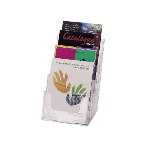 DEFLECTO - Expositor A5 165x159x254 mm 3 o 4 posiciones (Ref.77901)