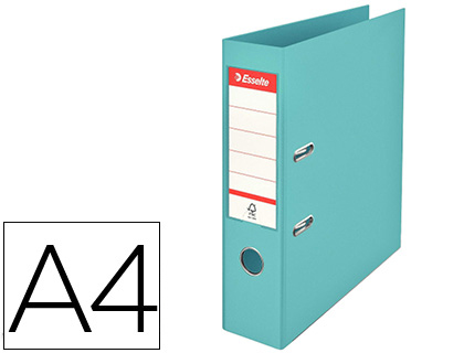 ESSELTE - ARCHIVADOR DE PALANCA COLOUR ICE POLIPROPILENO DIN A4 LOMO 82 MM COLOR AZUL (Ref.626212)