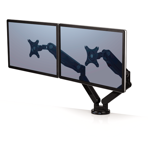 FELLOWES - Brazo doble monitor (Ref.8042501)