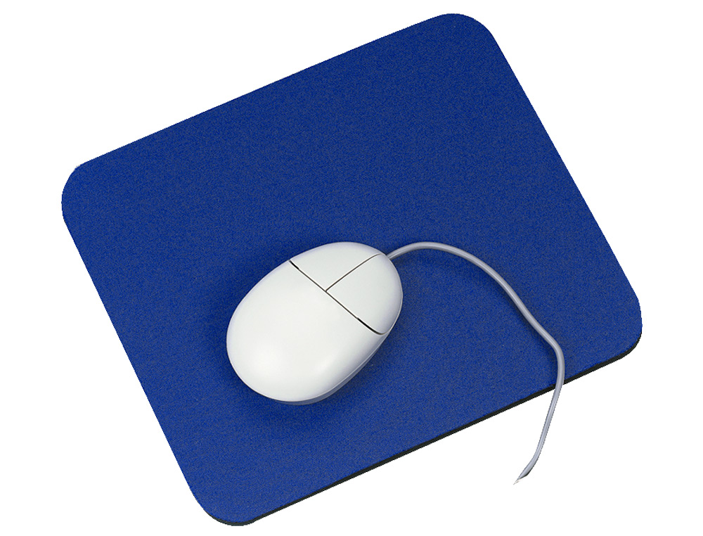Q-CONNECT - ALFOMBRILLA PARA RATON AZUL (Ref.KF04516)