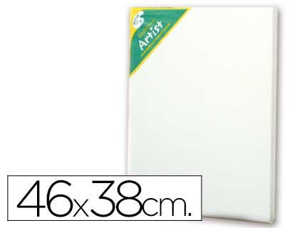 ARTIST - BASTIDOR 8F LIENZO GRAPADO TRASERO ALGODON 100% 46X 38 CM (Ref.64000156)