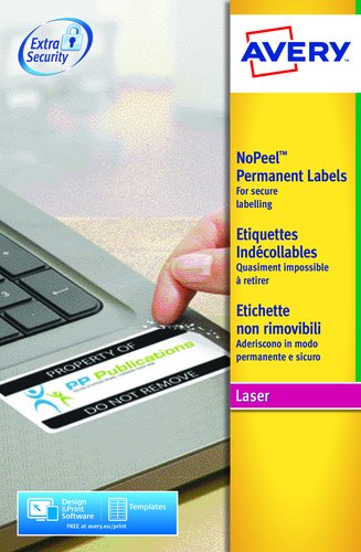AVERY - Etiquetas laser Caja 20 hojas 480 ud 63.5x33.9 (Ref.L6146-20)